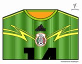 Camiseta del mundial de fútbol 2014 de México