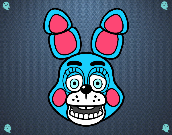 Cara de Toy Bonnie de Five Nights at Freddy's