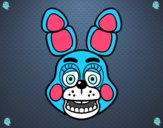 Cara de Toy Bonnie de Five Nights at Freddy's