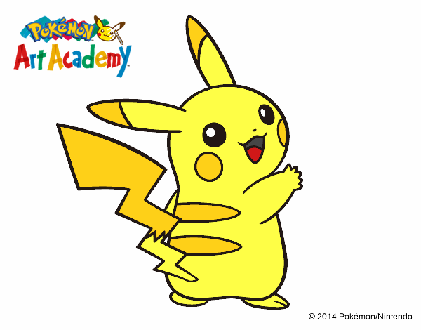 Pikachu de espaldas