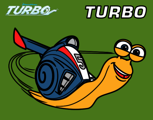 Dibujo de Turbo pintado por en el día 23-08-18 a las 23:25:36. Imprime, pinta o colorea tus propios dibujos!