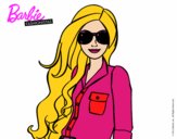 Barbie con gafas de sol