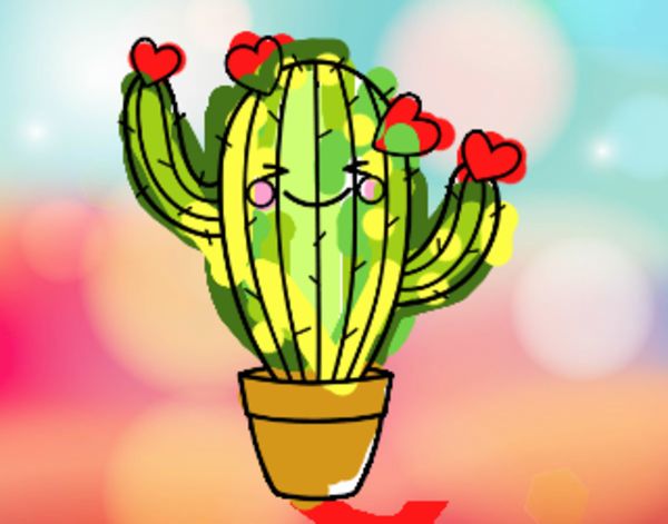 Cactus corazón