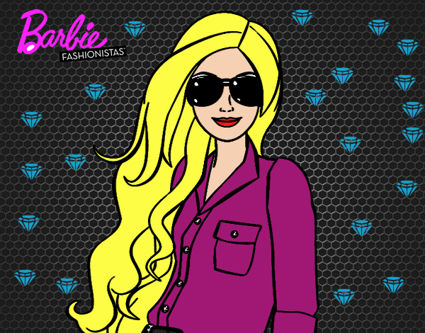 Barbie con gafas de sol