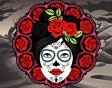 Calavera mejicana femenina