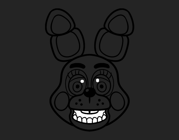 Cara de Toy Bonnie de Five Nights at Freddy's