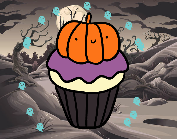 Halloween cupcake