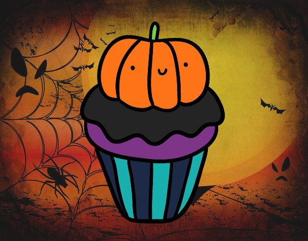 Halloween cupcake