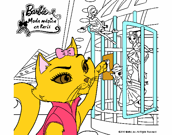 La gata de Barbie descubre a las hadas