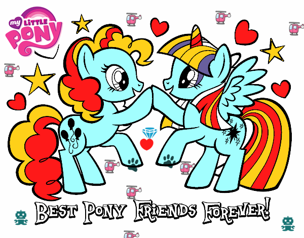 Mejores Pony Amigas para siempre