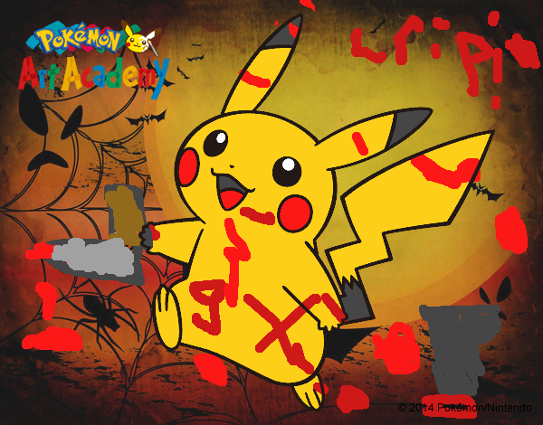 Pikachu en Pokémon Art Academy