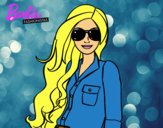 Barbie con gafas de sol