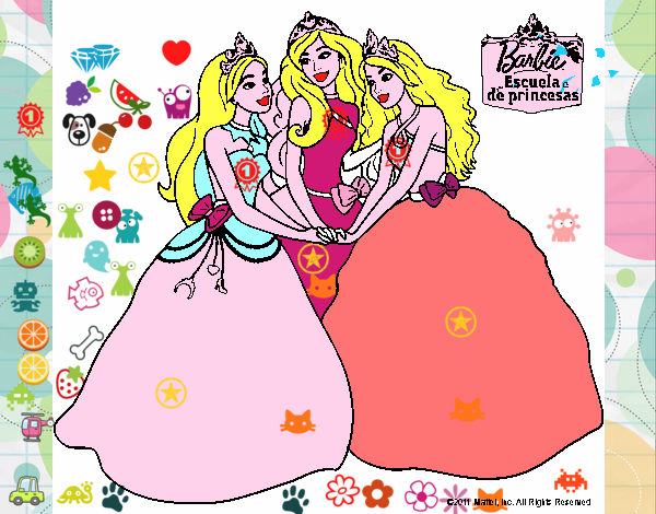 Barbie y sus amigas princesas