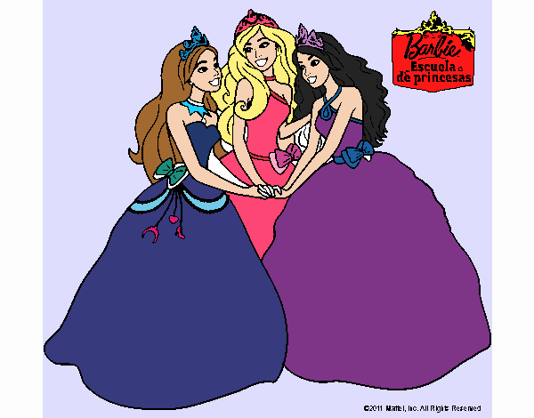 Barbie y sus amigas princesas