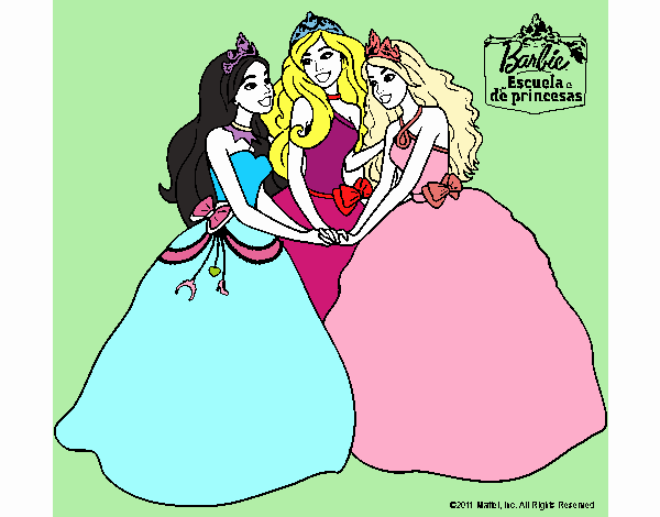 Barbie y sus amigas princesas