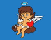 Cupido en una nube