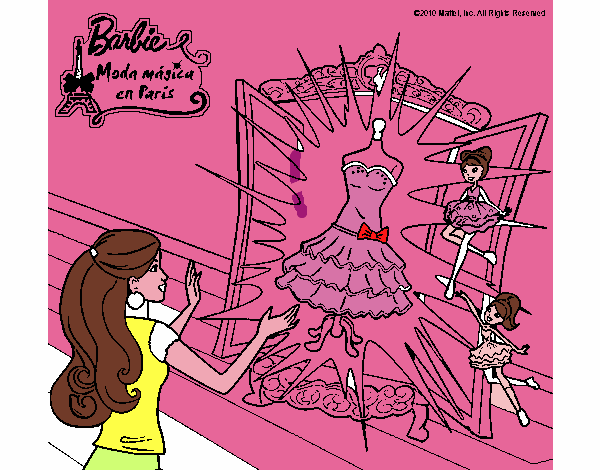 El vestido mágico de Barbie