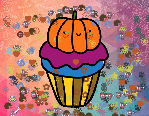 Halloween cupcake