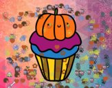 Halloween cupcake