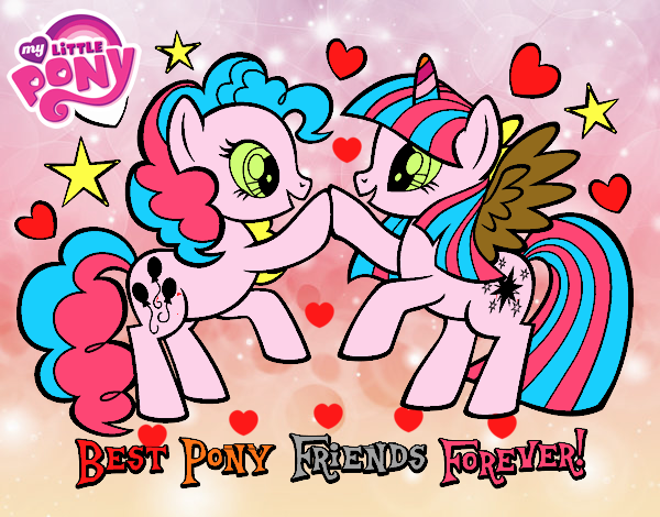 Mejores Pony Amigas para siempre