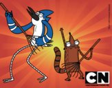 Mordecai y Rigby