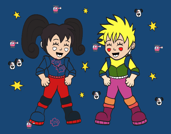 Niños astronautas