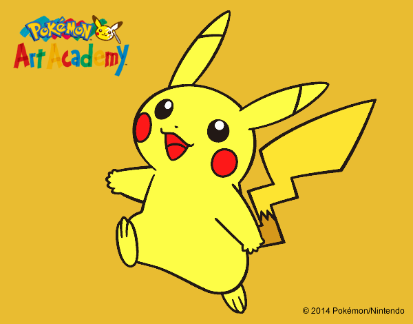 Pikachu en Pokémon Art Academy