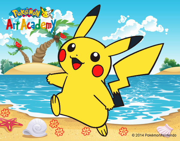 Pikachu en Pokémon Art Academy