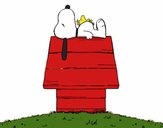 Snoopy durmiendo