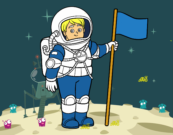 Un astronauta