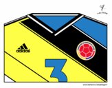 Camiseta del mundial de fútbol 2014 de Colombia