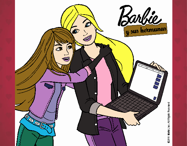 El nuevo portátil de Barbie