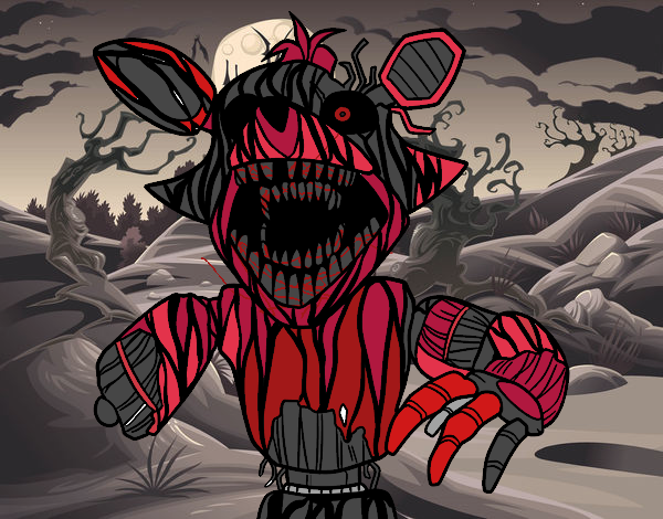 Foxy terrorífico de Five Nights at Freddy's