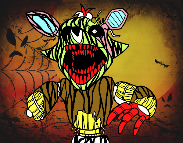 Foxy terrorífico de Five Nights at Freddy's