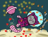 Gatito astronauta