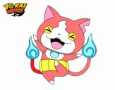 Jibanyan feliz