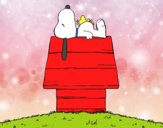 Snoopy durmiendo