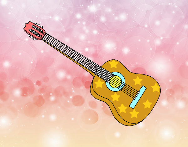 Una guitarra española