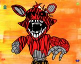 Foxy terrorífico de Five Nights at Freddy's