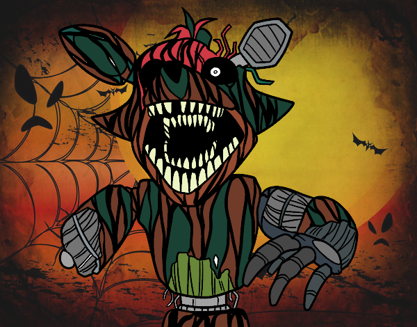 Foxy terrorífico de Five Nights at Freddy's