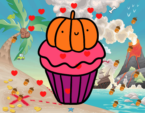 Halloween cupcake