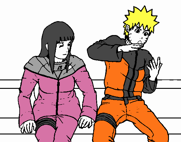 Hinata y Naruto