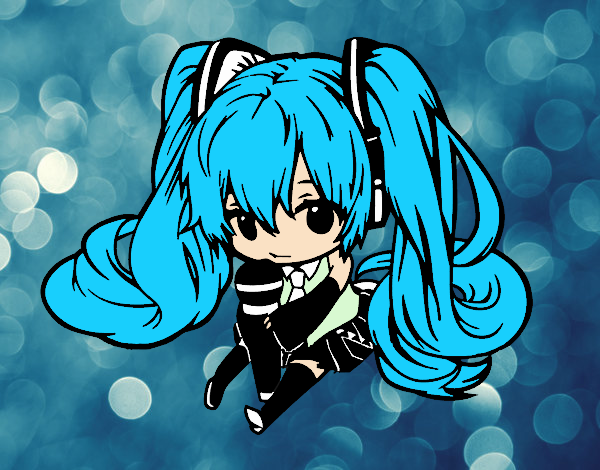 Miku Chibi vocaloid