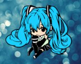 Miku Chibi vocaloid