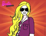 Barbie con gafas de sol