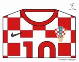 Camiseta del mundial de fútbol 2014 de Croacia