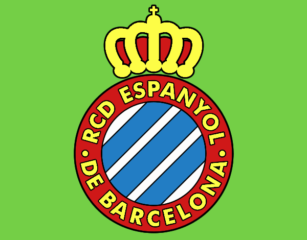 RCD Espanyol Pin Escudo Multicolor