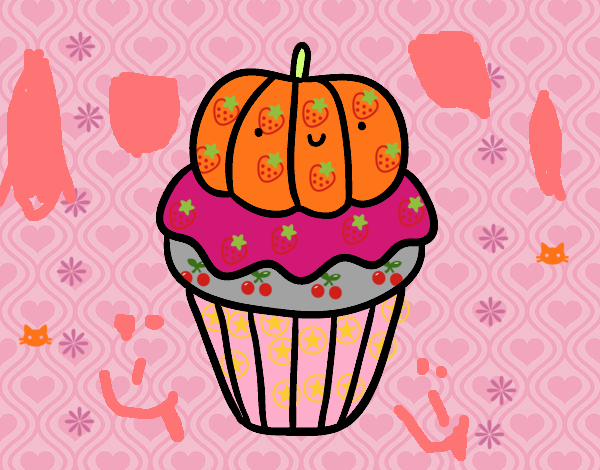 Halloween cupcake