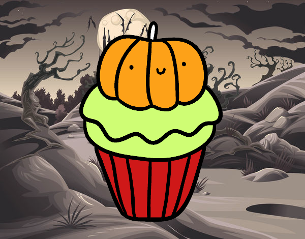 Halloween cupcake