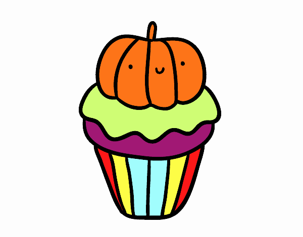 Halloween cupcake